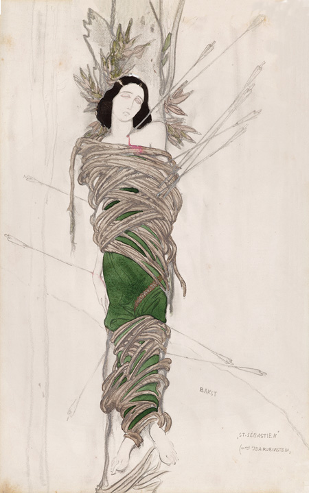 Мученичество Святого Себастьяна (Leon Bakst)
